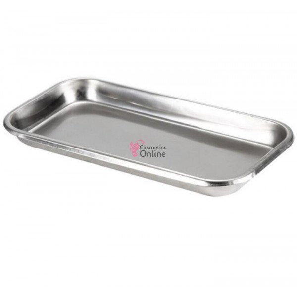 Tavita din metal pentru depozitat, sterilizat si dezinfectat instrumente 23 x 12